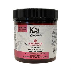 Koi Full Spectrum CBD Pomegranate Gummies 500mg